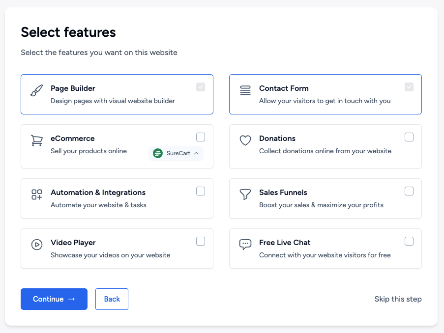 Custom features to add in Astra
