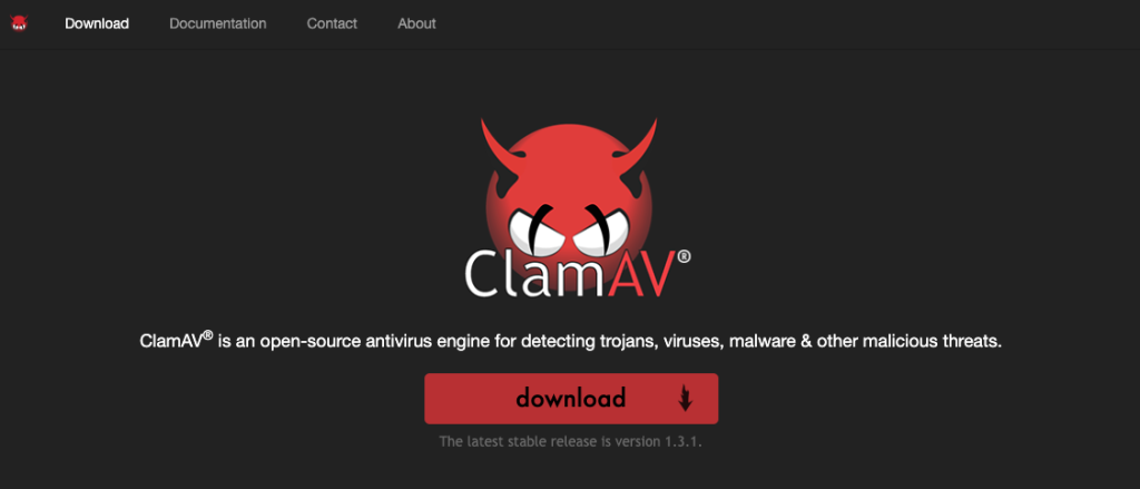 ClamAV homepage