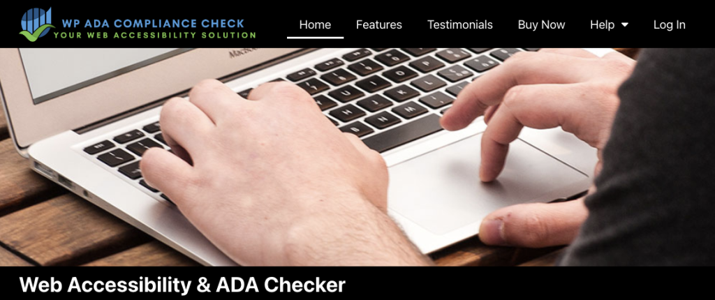 WP ADA Compliance Check plugin homepage