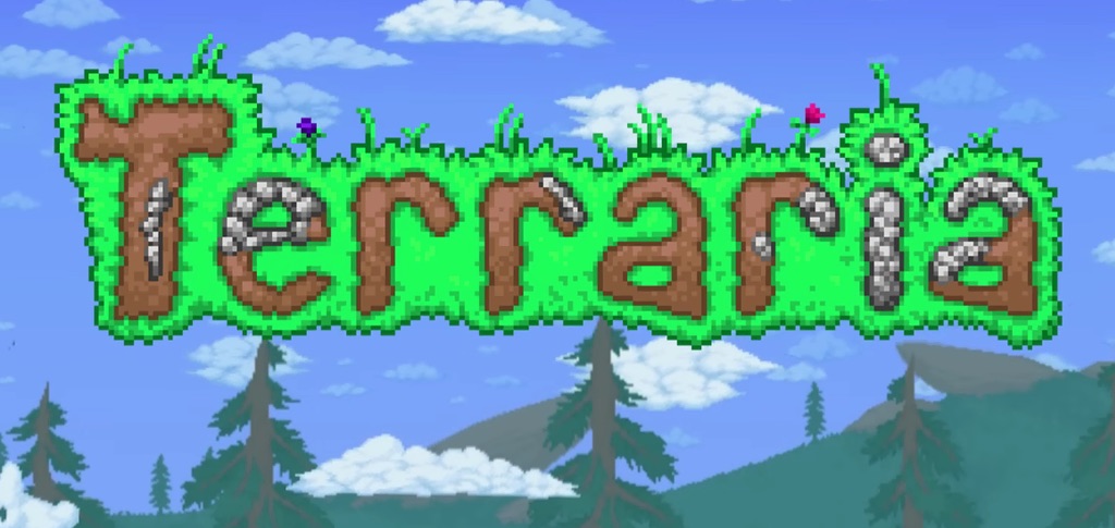 Terraria website banner