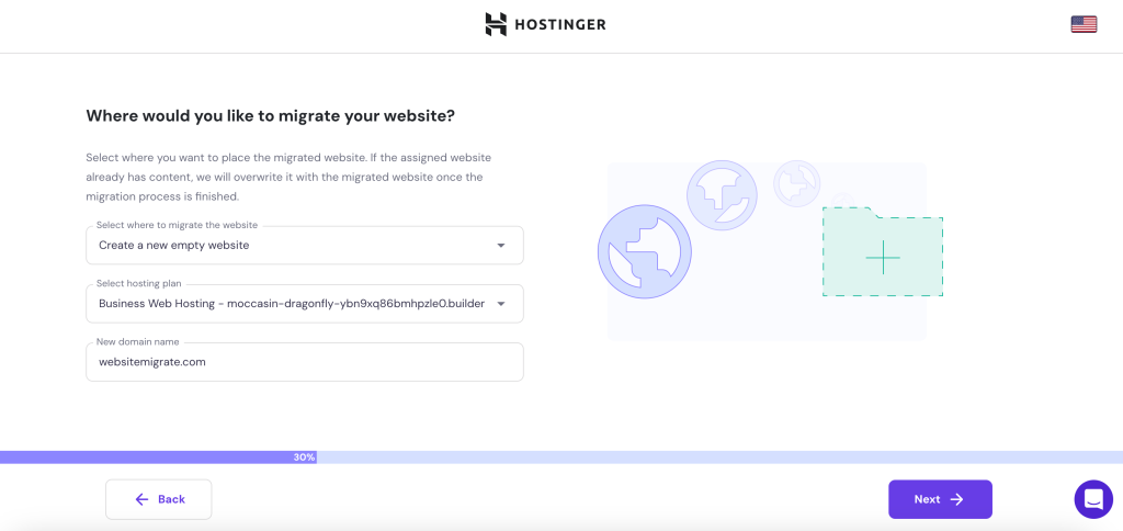 Hostinger WordPress hosting migrations onboarding where to migrate website page